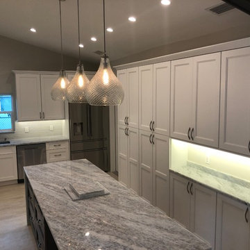 Transitional Kitchen & Bathroom