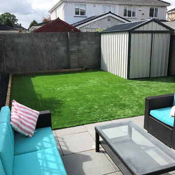 Artificial Grass Garden in Clonee, County Meath