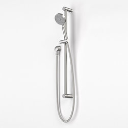 Titan Stainless Steel Rail Shower (Round Hand Piece) - Shower Heads and Body Sprays