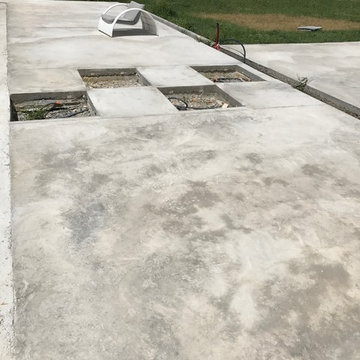 Sol béton ciré