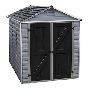 Keter Oakland 7.5 x 11 Outdoor Large Duotech Storage Shed 
