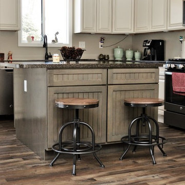 Knox, IN. Haas Lifestyle & Signature Collection. Open Concept Maple Kitchen