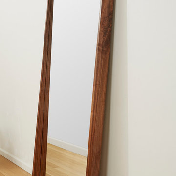 Tapered Chamfer Floor Standing Mirror