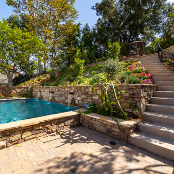 Old World-Inspired Backyard