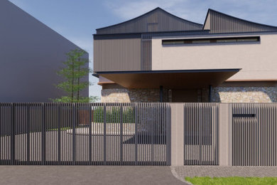 Modern exterior home idea in Singapore