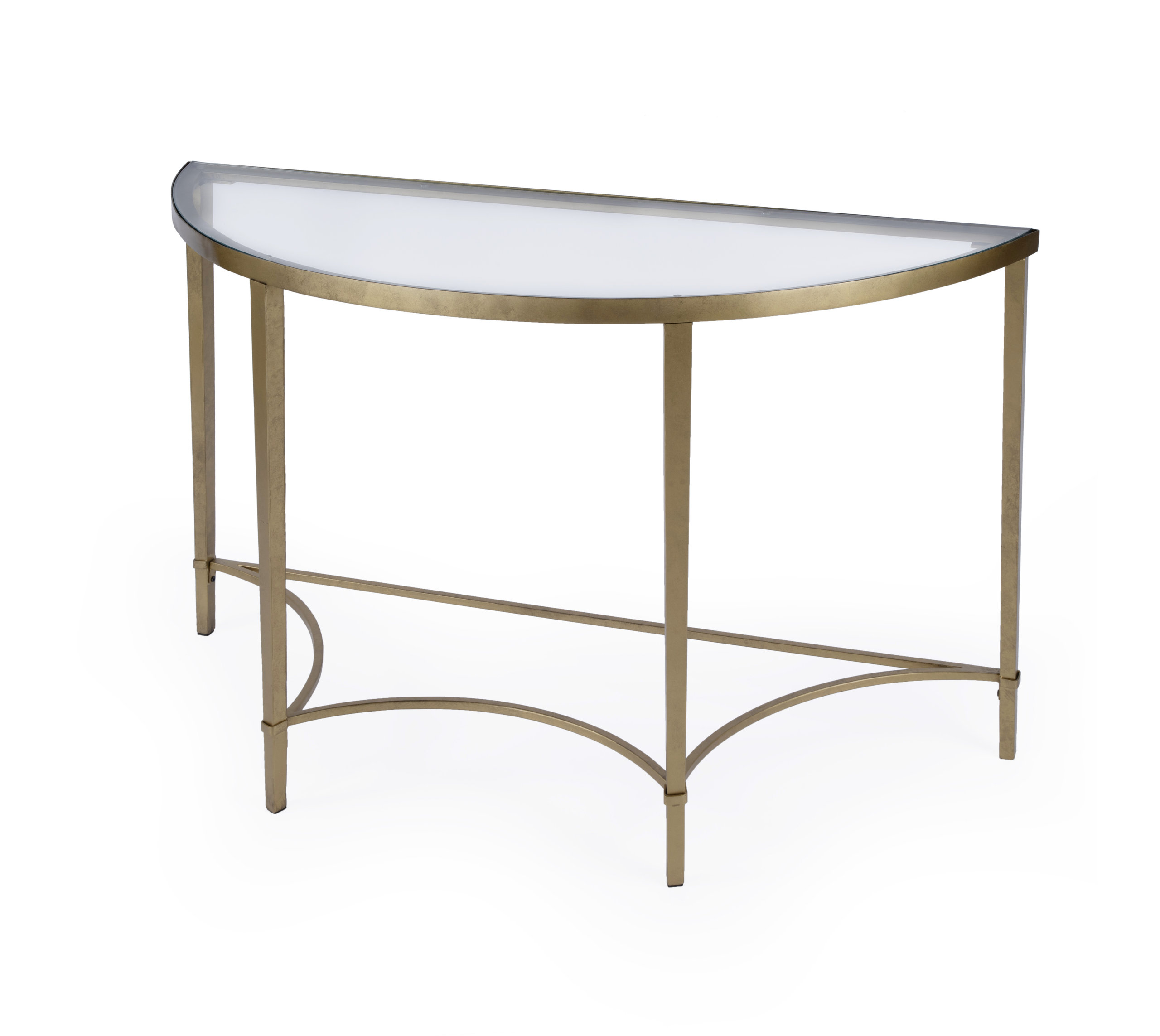 Butler Monica Gold Demilne Console Table - Transitional - Console ...