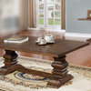 Traditional Walnut Coffee and End Table, 2-Piece Set