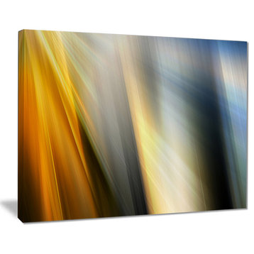 "Rays of Speed Vertical" Abstract Digital Art Canvas Print