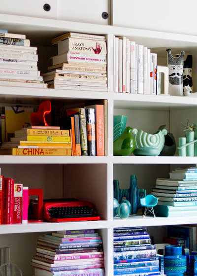 Eclectic Living Room by Rikki Snyder