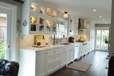 Home design - large transitional home design idea in San Francisco