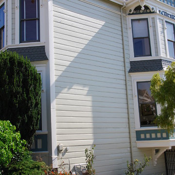 Large Victorian Exterior Painting Project