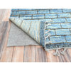 Powder Blue, Moroccan Berber, Wool, Hand Knotted Oriental Rug, 8'x10'9"