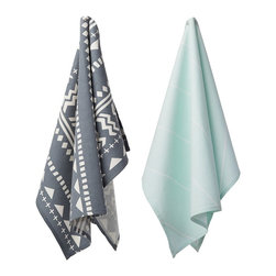 Village Tea Towel Set | Hunting For George - Tea Towels