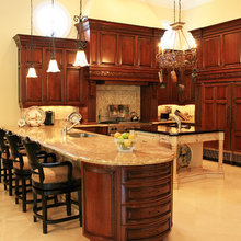 Far cabinet light floor
