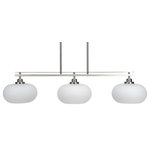 Toltec Lighting - Toltec Lighting 2636-BN-214 Odyssey 3 Island Light Shown In Brushed Nickel Finis - Odyssey 3 Island Lig Brushed Nickel *UL Approved: YES Energy Star Qualified: n/a ADA Certified: n/a  *Number of Lights: Lamp: 3-*Wattage:100w Medium bulb(s) *Bulb Included:No *Bulb Type:Medium *Finish Type:Brushed Nickel