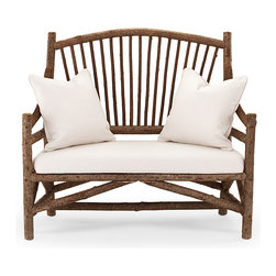La Lune Collection - Rustic Settee #1150 by La Lune Collection - Loveseats