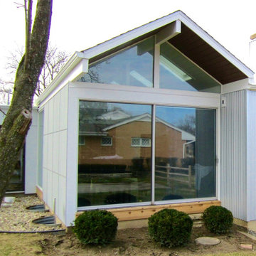 Modern/Contemporary Home, Park Ridge, IL Marvin Ultimate Windows & Hardie Siding