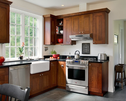 Medium Brown Cabinets | Houzz