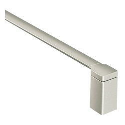 90 Degree Brushed Nickel 18" Towel Bar - Products
