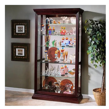 20542 Pulaski Furniture Accents And Curios Two Way Sliding Curio