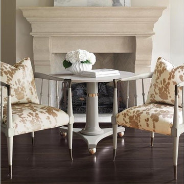 Caracole Hide Nor Hair Chair