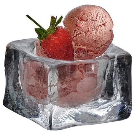 Ice Cube Ice Cream Cup Square