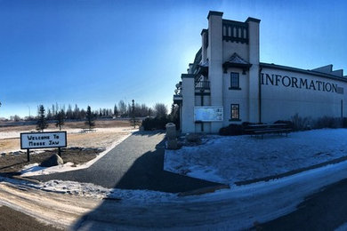 Info center walkway Moose Jaw, Saskatchewan