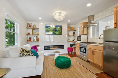 Tidylosophy galley kitchen