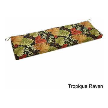 tropical bench cushions