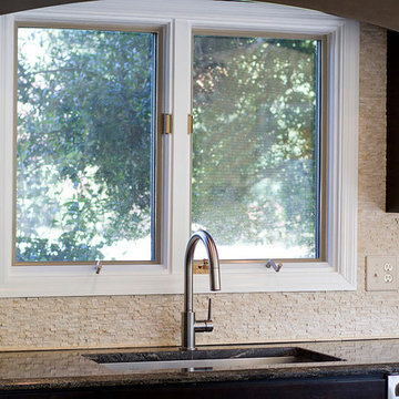Mouser Centra in Select Alder wood Espresso stain