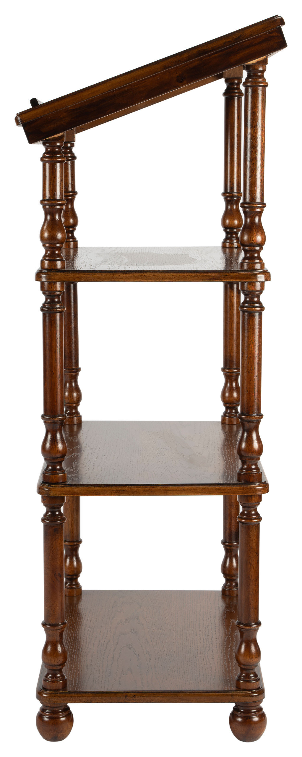 Alden 4-Tier Library Stand - Traditional - Office Carts And Stands - by ...