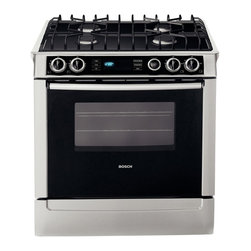 Bosch 30" Dual Fuel Slide-in Range, Stainless Steel | HDI7052U - Gas Ranges And Electric Ranges