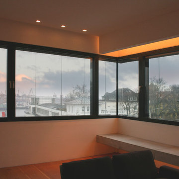 Ausblick in Richtung Elbe