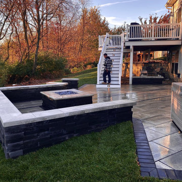 Modern hardscape design