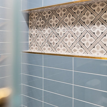 Eclectic Kids Bathroom
