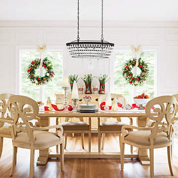 Customized Christmas Dining Room