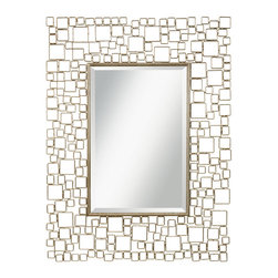 Kichler Kubica 48" Mirror in Antique Silver - Products