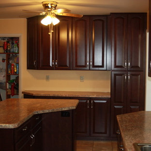 Cherry Bordeaux Kitchen Houzz