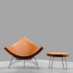 Coconut Chair And Ottoman - Living Room Furniture