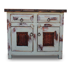50 Most Por Southwestern Bathroom Vanities For 2018 Houzz Foxden Decor Vanity With Oxidized Metal Doors 24 X20 X32