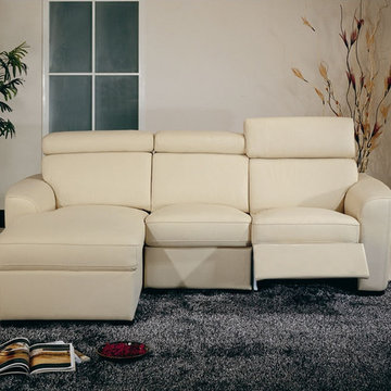Mica Sectional Sofa with Recliner