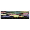 Area Rug Paint Splatter, Nylon Stainmaster Carpet, Multi Colored, 12' Round