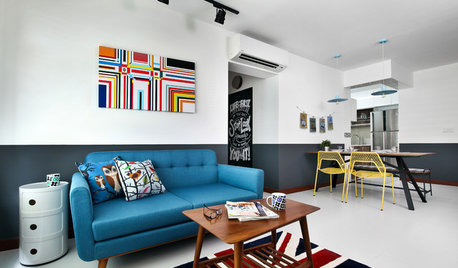 Houzz Tour: Childhood Memories Dictate This Flat's Nostalgia