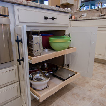 Modern Colonial Kitchen Remodel in Leesburg, VA