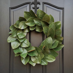 Magnolia Leaf Wreaths - Home Decor