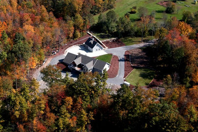 Design ideas for a farmhouse landscaping in Manchester.