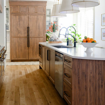 Modern kitchen with French Country detail