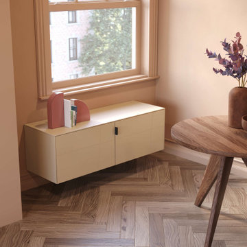 Rose sideboard in earthy sand