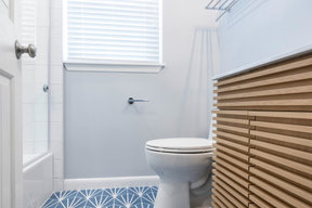 Mid-Century Modern Guest Bathroom Remodel