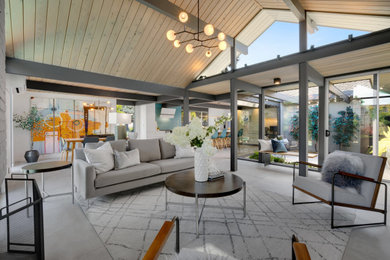 Example of a 1960s living room design
